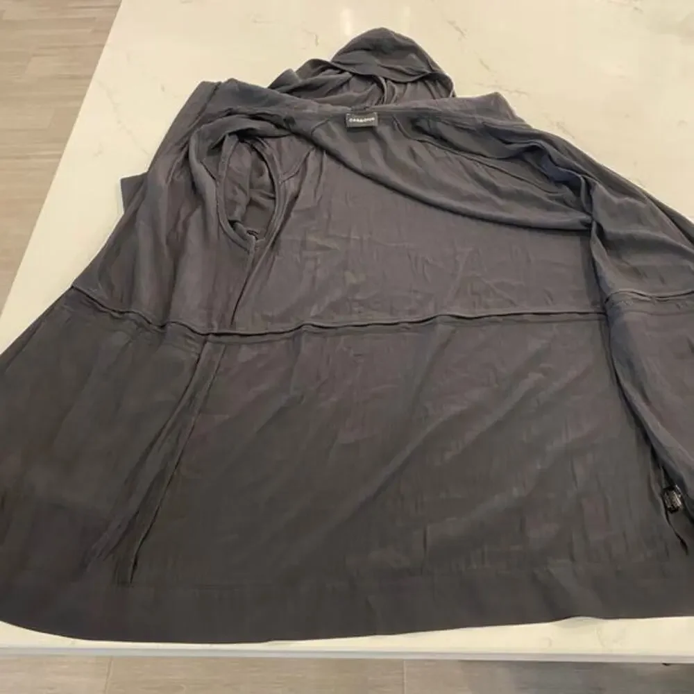 Carbon38 The Easy Jacket Full Zip Lightweight‎ in Black Size Small - Picture 4 of 8